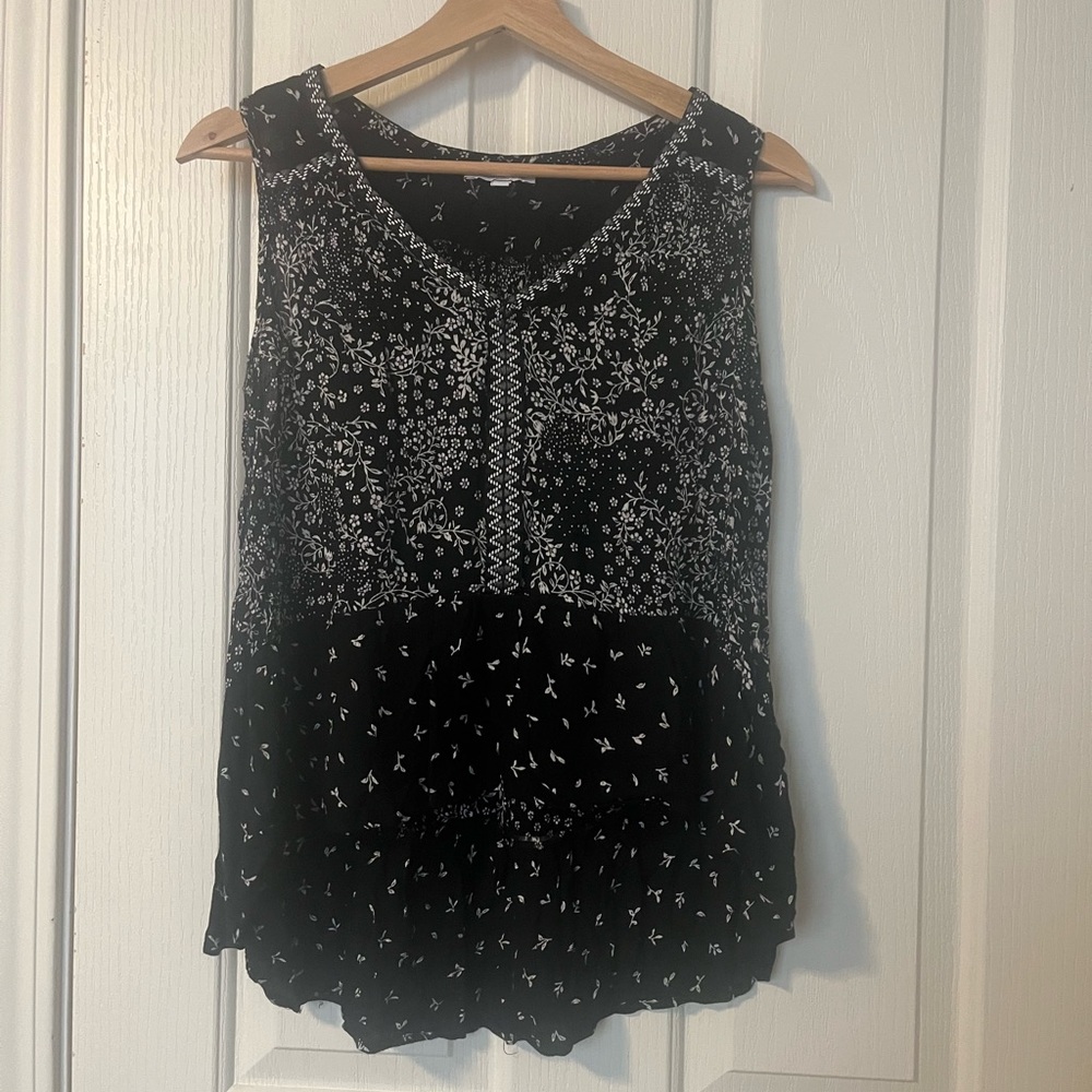 Patrons of Peace High Low  Swing Tank Top